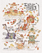 五福临门喵喵版全家福 - 小红书
