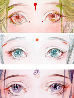 侯赛北采集到插画五官