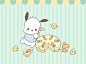可爱插画ipad壁纸 三丽鸥 HelloKitty 迪士尼朋友  cr.一只Bunny-   #电脑壁纸
