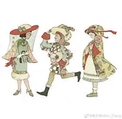 和之前在上海的画展“墙外歌谣”一样，这次的展“青梅往事”也特意绘制了一个门头，具体的时间地点我后面再更新#动漫##插画##线稿##手绘##插画师##设计美学##画展##插画分享# ​​​​