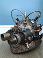 Steampunk Googles helmet hat pith diy