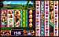 Slot Games : This is a sampling of some of the casino gaming products I've created for WMS Gaming. Typically on most slot game projects all of the artwork is created by me; illustrations, interface, logo,…