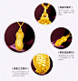 【中国黄金】足金花生女款黄金吊坠珠宝首饰（计价）-tmall.com天猫