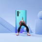 Huawei - Stickers P30 Pro : I was commissioned by Huawei Design team to collaborate on an innovative sticker pack design for their new mobile platform for the Huawei P30 Pro. For this, Huawei create a design contest to select the most creative sticker pac