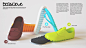 Color Flip-Flops | Recreational shoes | Beitragsdetails | iF ONLINE EXHIBITION : The recreational shoes with changeable surface both has two basic functions: practicability and Esthetic Approach. Practicability is the hypothesis of the changeable surface 
