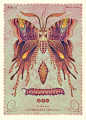 Fictional Butterflies Animated as Illuminated GIFs by Vladimir Stankovic : Australia-based illustrator Vladimir Stankovic has created several series of GIFs depicting his fantastical portrayal of the natural world, animating subjects such as Cepharthropod
