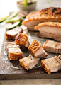 Chinese Crispy Pork Belly - Nobody does crispy pork belly like the Chinese. The secret to the best crackling you'll ever have is baking with a salt crust! www.recipetineats.com