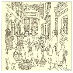 《十八描》第48集中国连环画泰斗、艺术大家——贺友直和他画的《老上海三百六十行》(上)