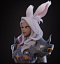 Dragoon Viera - Sculpt, Matt B : Sculpted in Zbrush and rendered in Blender.