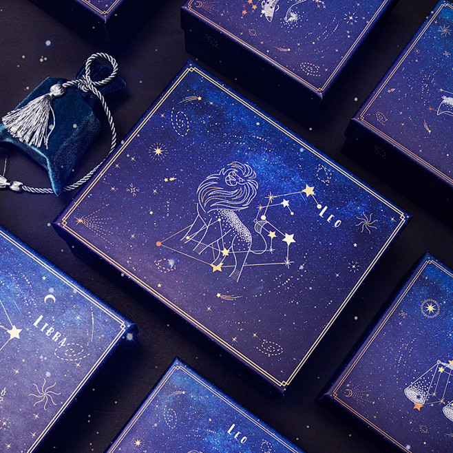 12星座礼品包装盒十二星座礼物盒星座周边...