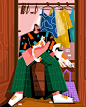 Erin Dwi Azmi : Erin has come a long way from redrawing her grandpa’s comic collection as a kid. She’s now a graphic designer and freelance illustrator, whose style is defined by bold colours, sharp lines and peppy characters. Inspired by her hometown in 