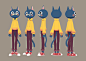 Character design Luli and Bryce on Behance