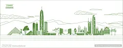 深圳地标线性城市标志性建筑