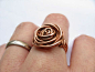 wrapped wire ring tutorial.: 