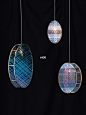 灯具NO. 82你知道吗，玻璃可以编织 : Woven Glass Designer：Elisa Strozyk 德国设计师Elisa Strozyk给gooood分享了她的新作–采用传统的传统的编织技术处理玻璃材质而成就的五彩剔透的吊灯。编织