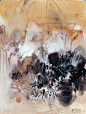 抽象
艺术家：朱德群
年份：1967
材质：综合媒材 纸本
尺寸：64 x 50 CM
