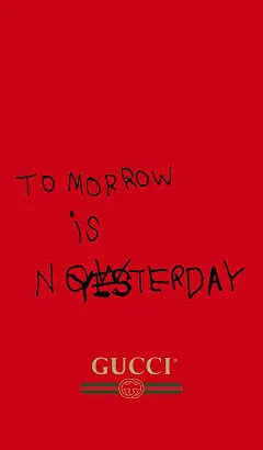 买不起GUCCI，但我们用的起！古驰官方时尚手机壁纸上线！