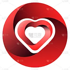 Impossible heart shape button