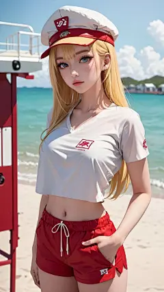 #动漫壁纸# 救生员女孩@蟹小葑看动漫的动态