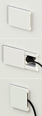 Hide: the socket that hides the plug 4 box