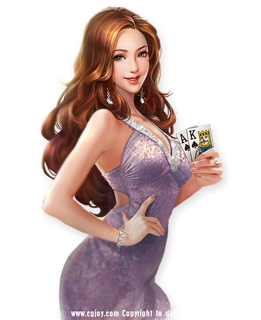 棋牌人物合集 - 游戏原画论坛 - CG...