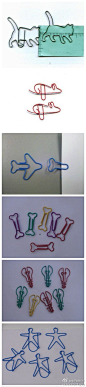 各种造型的回形针，你喜欢哪个？>>>更多有趣内容，请关注@美好创意DIY