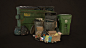 Urban Trash Pack Vol 3 3D model realtime  CGTrader-2