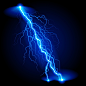 蓝色闪电矢量图高清素材 电力 蓝色 闪电 雷电 矢量图 背景 设计图片 免费下载