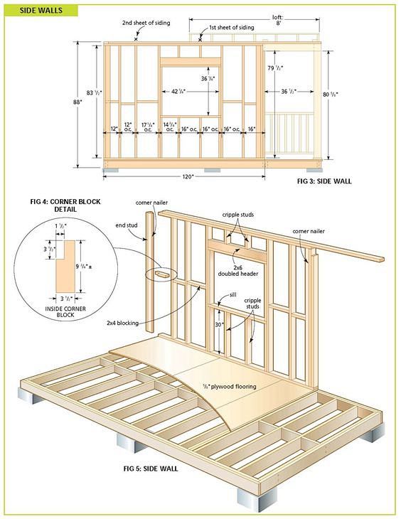 木结构房屋组件示意图。。。