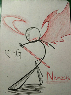 漫画设计火柴人