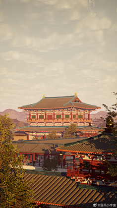 中国传统古建筑-花瓣网|陪你做生活的设计师 | 日本鸟居与中国唐宋乌头门，横门的区别