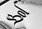 FFFFOUND! | Calligraphy by Sam