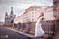 The bride on the bridge by Evgeny Lanin on 500px
