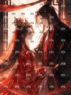 AI版权图古风男女1087