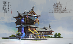 蛮小丸子采集到仙侠建筑