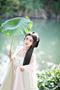清新自然｜荷叶汉服写真
摄影：李小蕾
出镜：七七
#长沙约拍# ​​​​