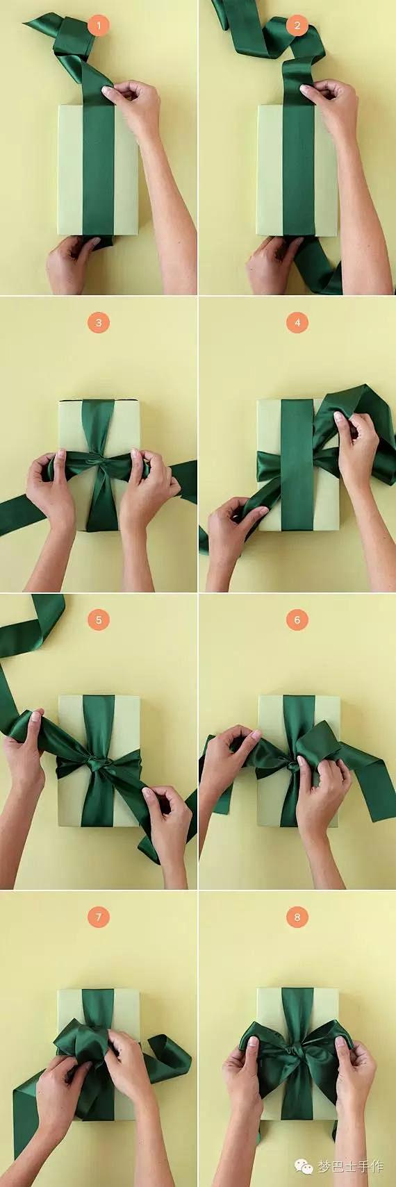 DIY | 教你几款礼品包装蝴蝶结系法