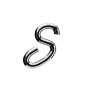 S Letter  3D Icon