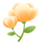 花瓣素材_传统节气立春弥散风渐变植物元素素材_193394721