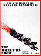 The Hateful Eight Movie Poster 八恶人 电影海报设计