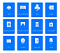 磨砂效果icon智能家居类-UICN用户体验设计平台