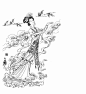 #雕刻参考图##玉雕图谱##玉雕线稿##玉雕##描线图##罗汉##古代仕女图##人物图##玉雕入门##玉雕图案##玉雕描图##中国传统##设汇##设汇素材网##设汇设计##https:::www.shehui123.cn神话人物白描图22