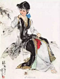 刘继卣国画人物作品欣赏-2
刘继卣（1918——1983），新中国连环画奠基人，是中国近现代美术史上卓有成就的人物画、动物画一代宗师。《鸡毛信》、《武松打虎》、《大闹天宫》、《朝阳沟》等等这些耳熟能详的连环画都出自他的手。 ​​​​