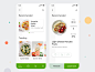 Diet recipe app preview