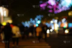 散焦,抽象,城市生活,新的,纹理效果,夜晚,市区路,古典式,明亮,现代