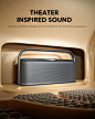 Amazon.com: Soundcore Motion X600 Portable Bluetooth Speaker with Wireless Hi-Res Spatial Audio,50W Sound, IPX7 Waterproof, 12H Long Playtime, Pro EQ, Built-in Handle, AUX-in : Health & Household