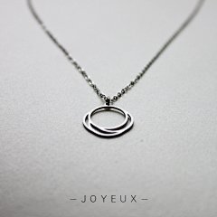 【左司】锁骨链花事系列之极简大气韩版流行锁骨链白钢锁骨链项链-淘宝网