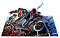 marvel superheroes vs villains popup spiderman int2 - marvel superheroes vs villains popup spiderman int2