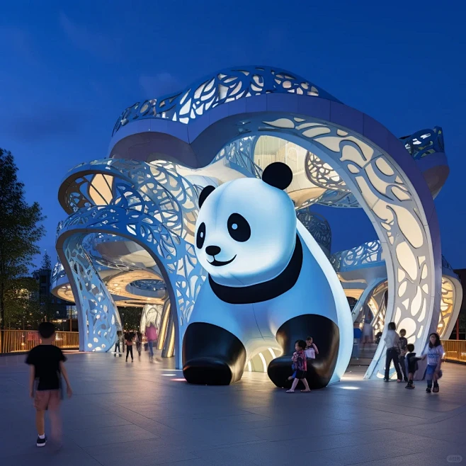 熊猫主题乐园丶这里允许你童心未泯
