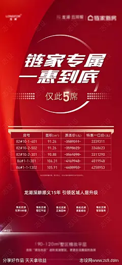 地产特价房海报-源文件-志设网-zs9.com